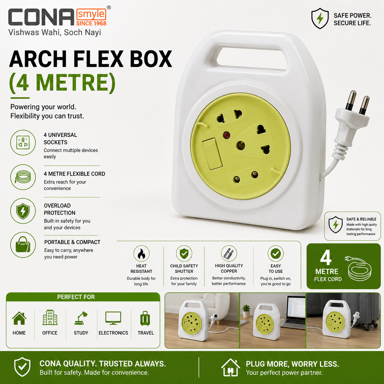 Cona Arch flex Box (4 Metre)