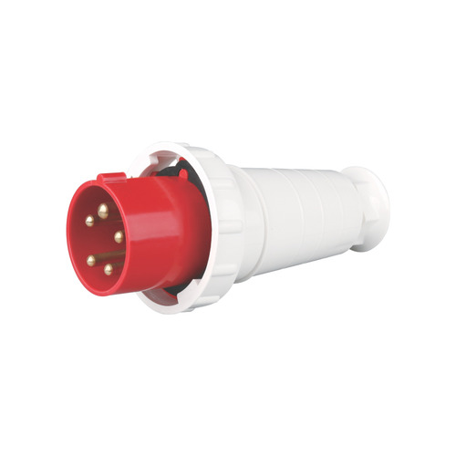 Jigo JG-035 63A 5 Pin Industrial Plug with IP67 waterproof and dustproof protection for 220–415V power.