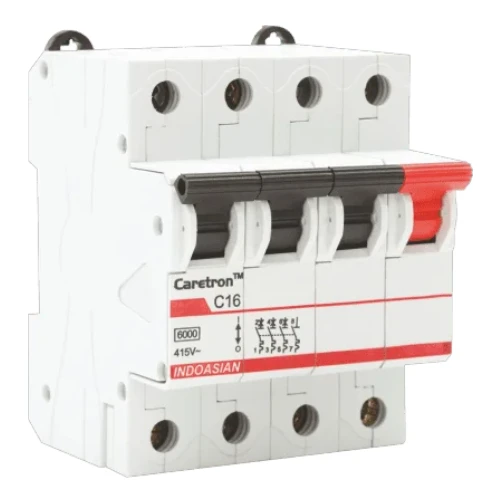 IndoAsian Three Pole Neutral MCB 32A 40A 63A
