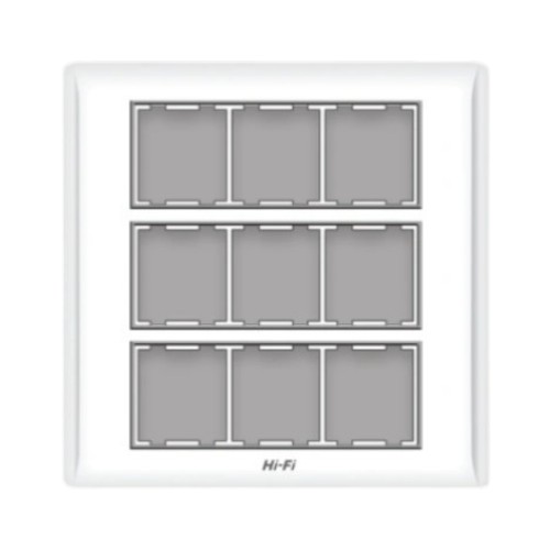 wooden modular plate 11x9 inch switch board