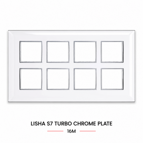 Lisha S7 16M Turbo Chrome Plate White