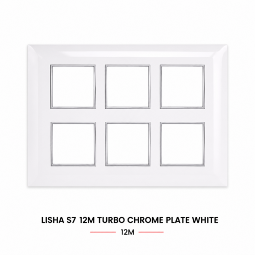 Lisha S7 12M Turbo Chrome Plate White
