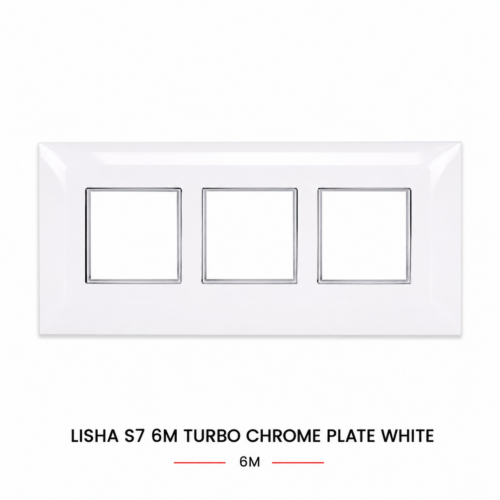 Lisha S7 6M Turbo Chrome Plate White