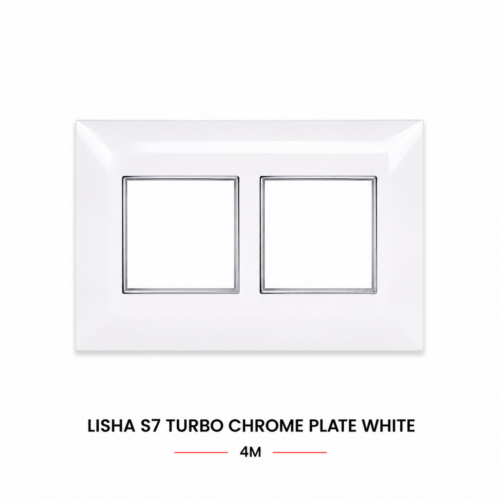 Lisha S7 4M Turbo Chrome Plate White