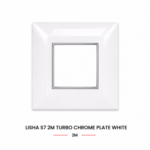 Lisha S7 2M Turbo Chrome Plate White