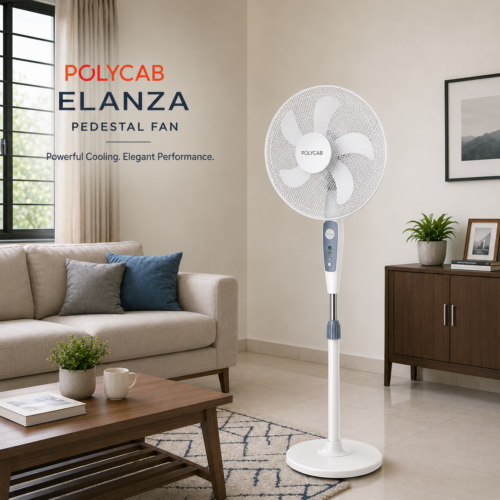 Polycab Elanza Pedestal Fan