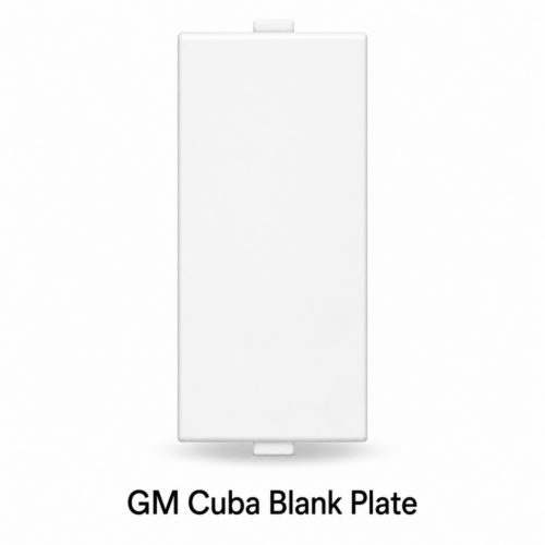 GM Cuba Blank Plate