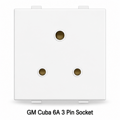 GM Cuba 6A 3 Pin Socket