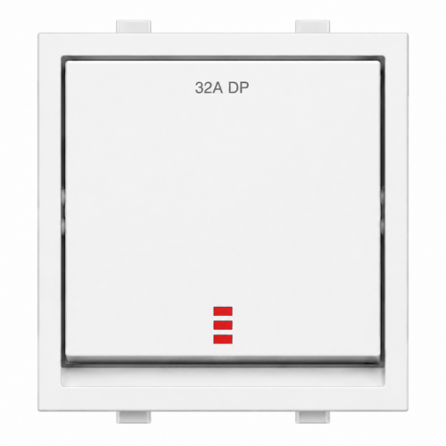 GM Cuba Frato 32A DP Switch with Indicator (LED)