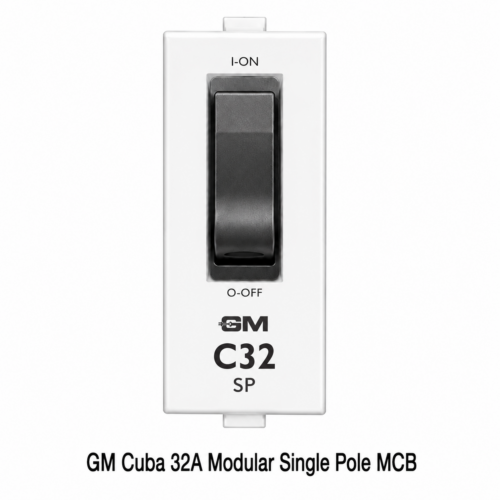 GM Cuba 32A Modular Single Pole MCB