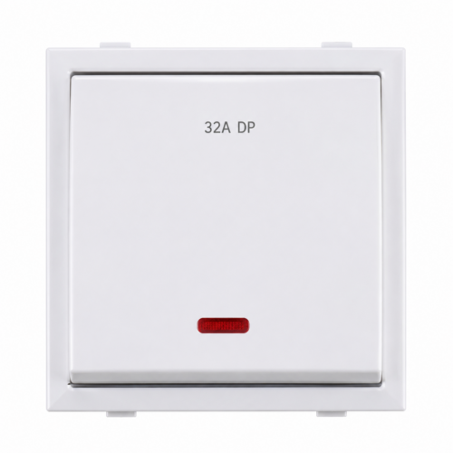 GM Cuba 32A DP Novo Switch with Indicator (LED)
