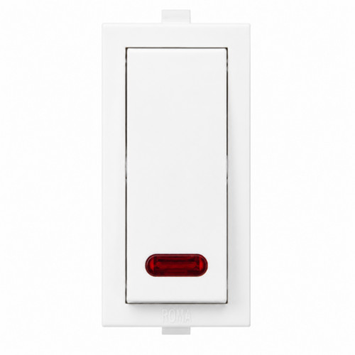 Anchor Roma 20A Switch with Indicator Modular White