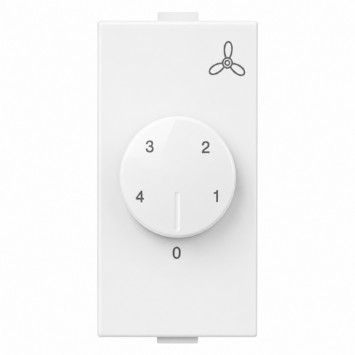 Anchor Roma Plus 1M Fan Regulator Modular Speed Controller White