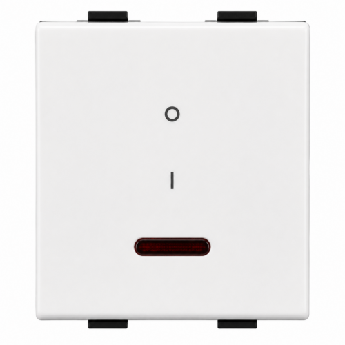 Anchor Roma Plus 32A DP Switch with Indicator Modular White