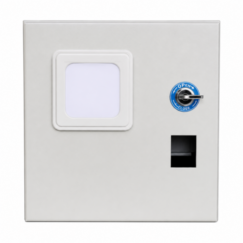 12x12 Metal Meter Board Empty Box Powder Coated Steel Lockable Electrical Enclosure