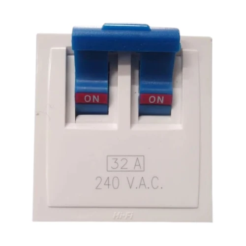 modular double pole MCB switch hi-fi
