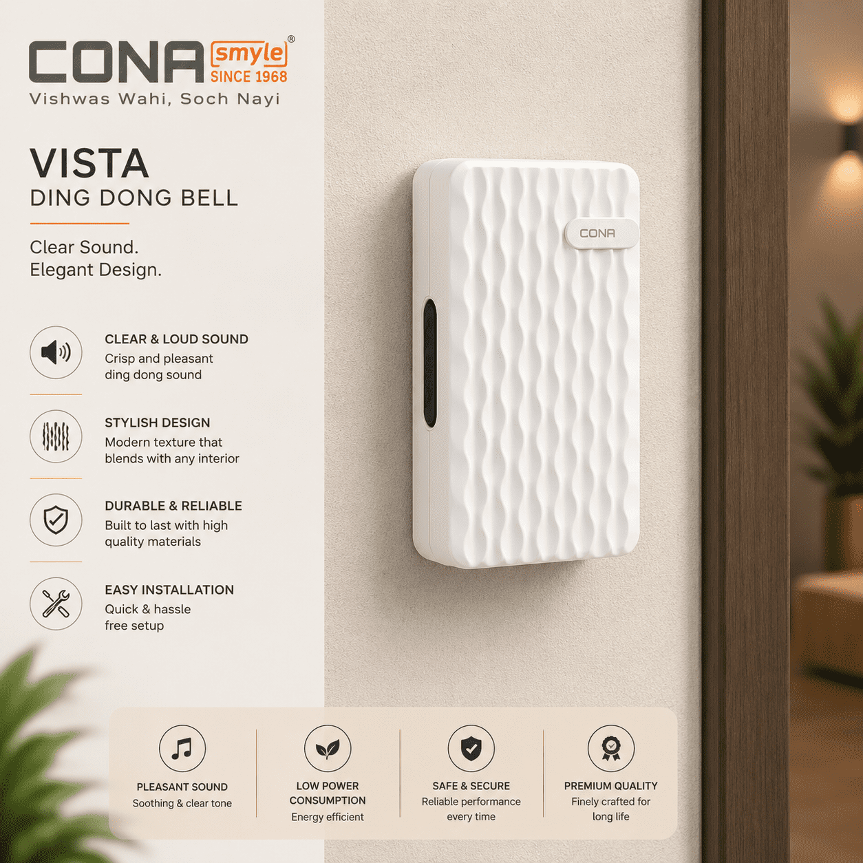 Cona New Vista Ding Dong Bell