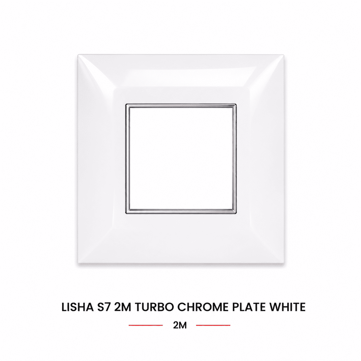 Lisha S7 2M Turbo Chrome Plate White