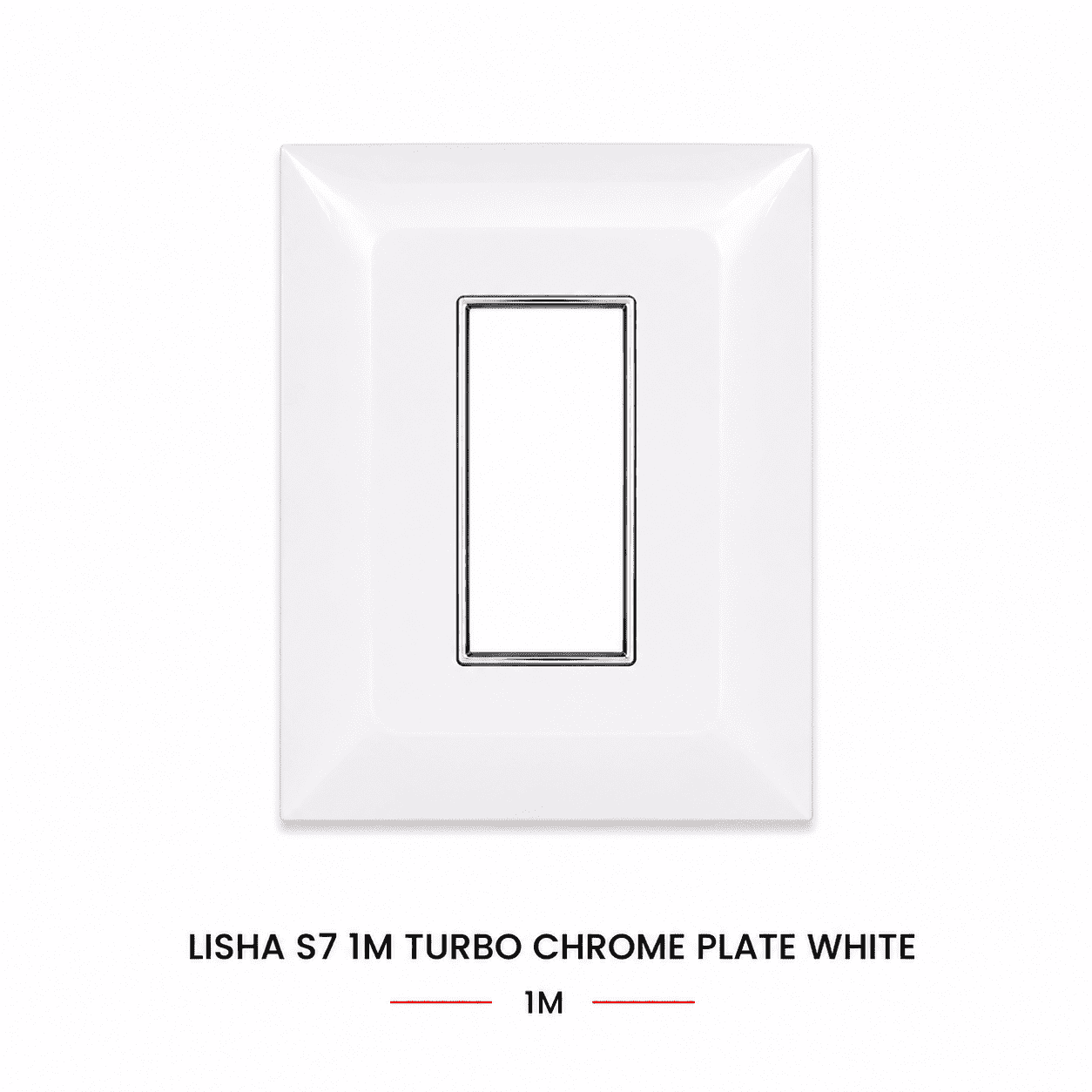Lisha S7 1M Turbo Chrome Plate White