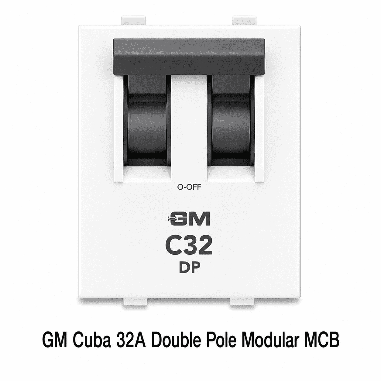 GM Cuba 32A Double Pole Modular MCB