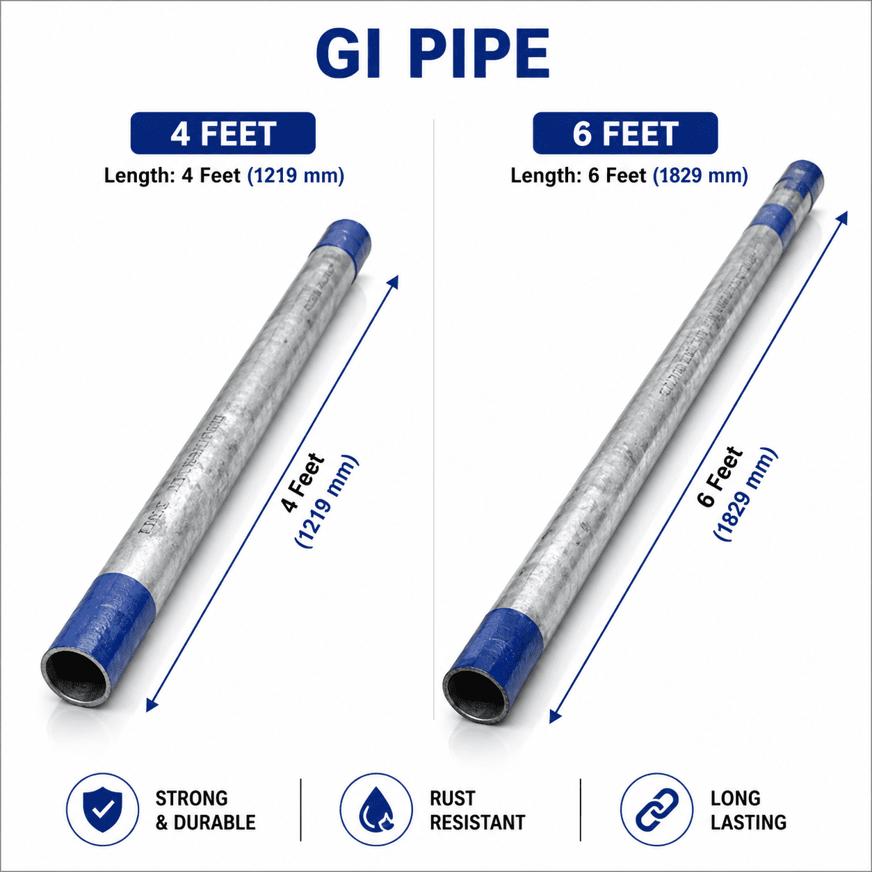 Galvanized Iron GI Pipe