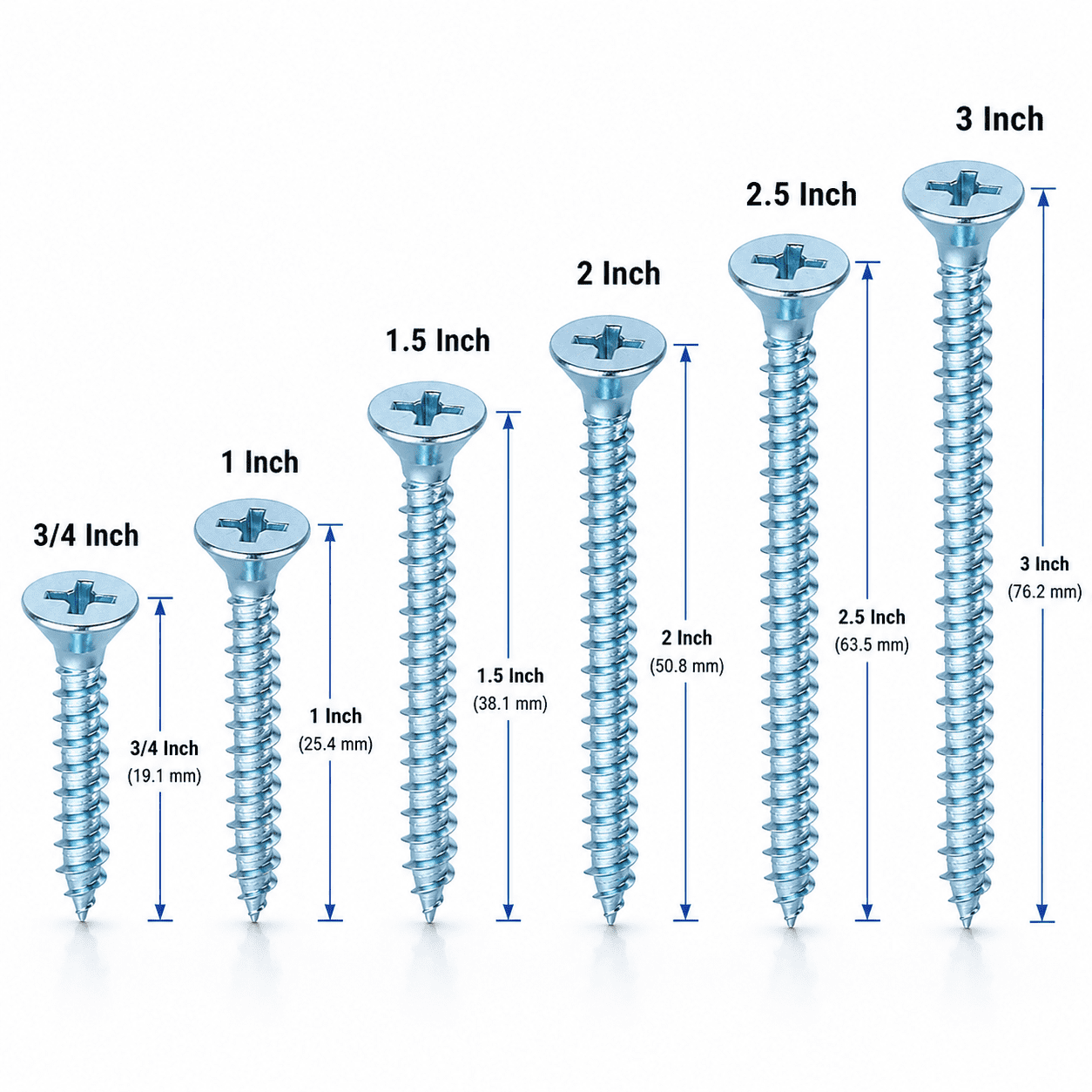 Pop Screw White Fastener