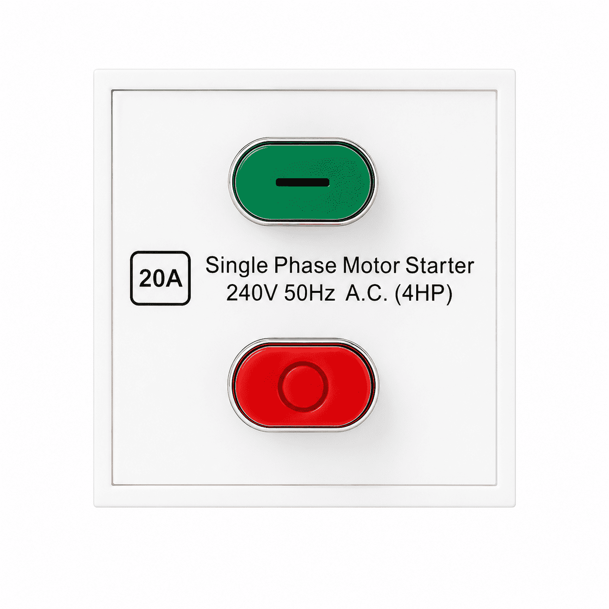 Anchor Roma Plus Motor Starter 20A Modular Switch White