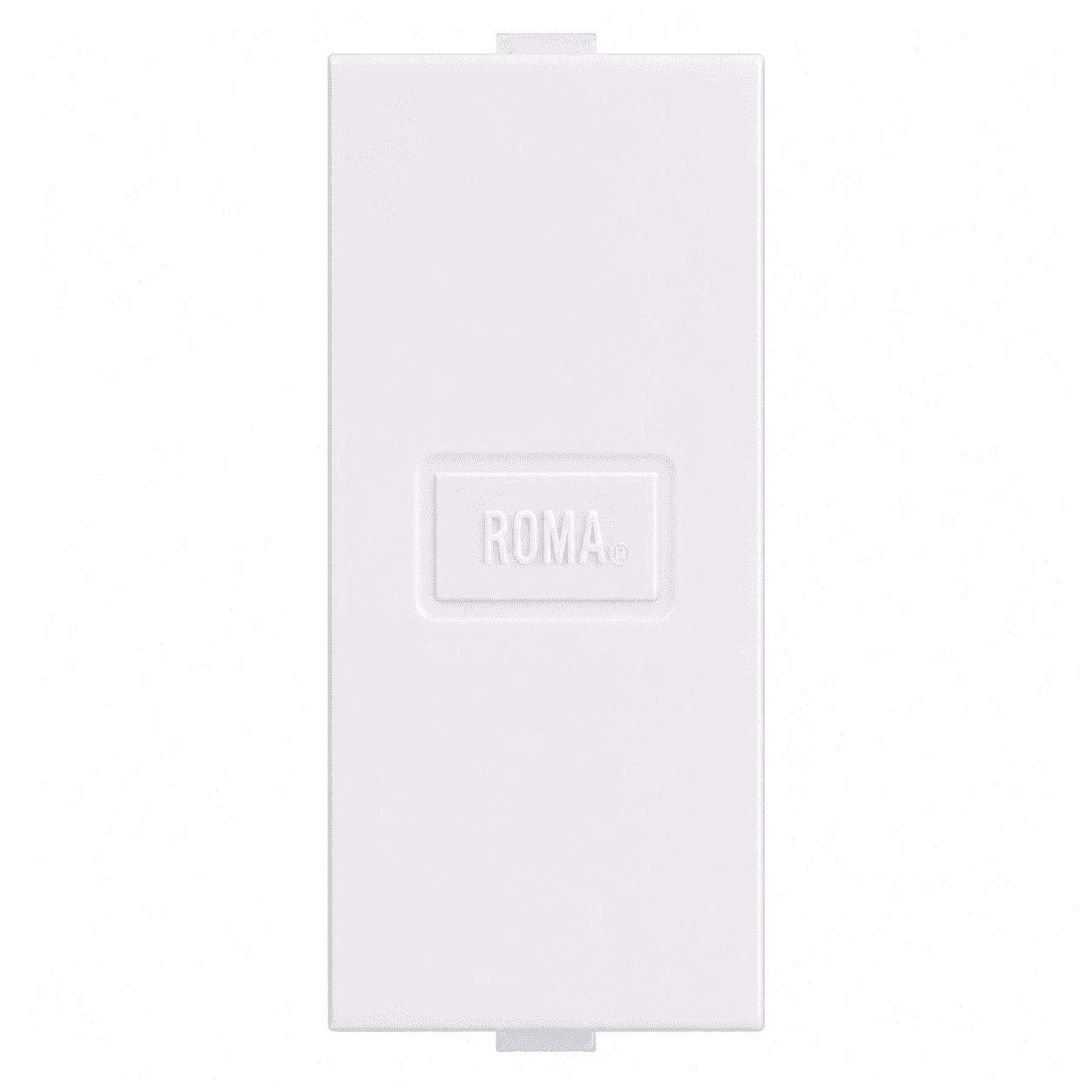 Anchor Roma Single Blank Plate Modular Cover Plate White