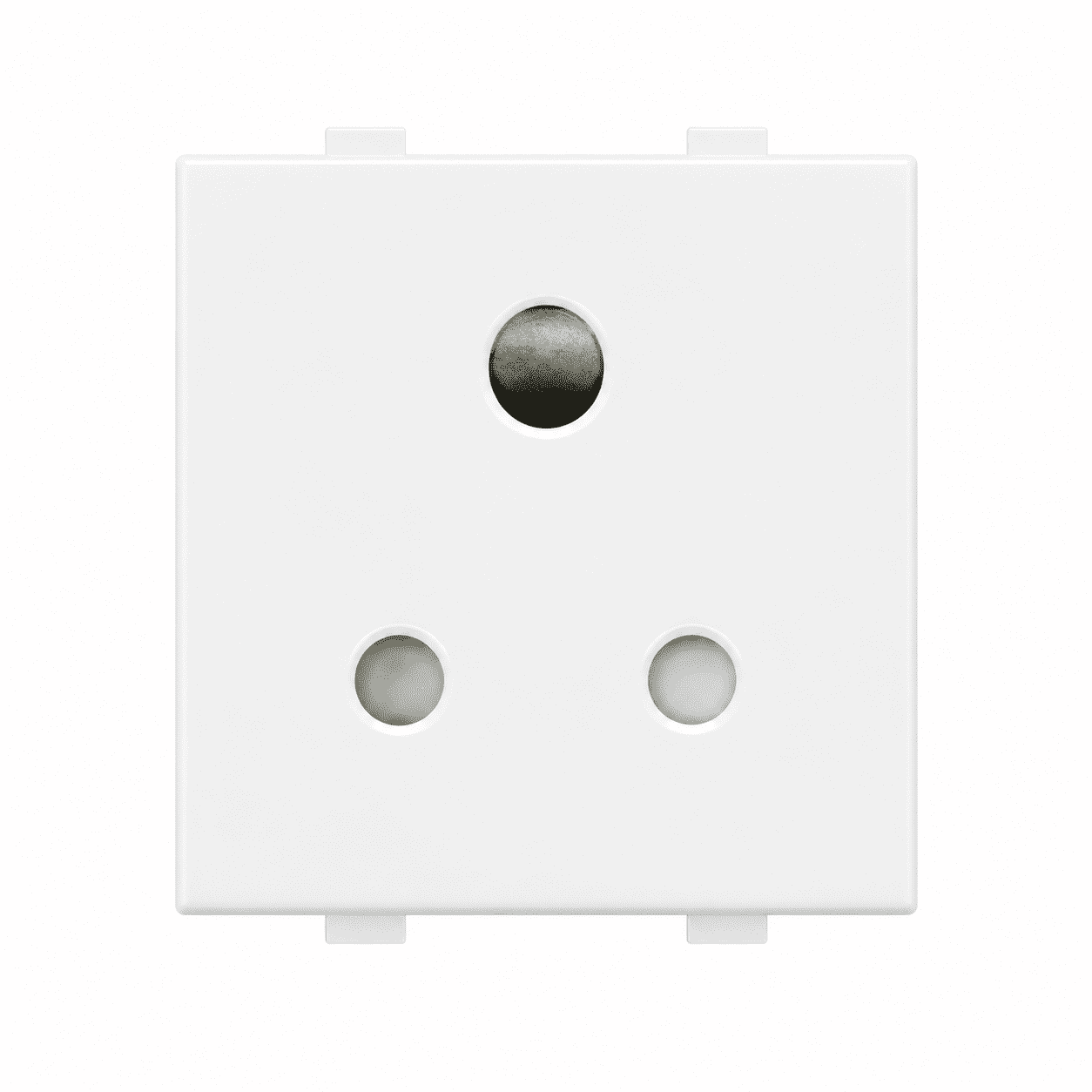 Anchor Roma Plus 6A 3 Pin Modular Power Socket White